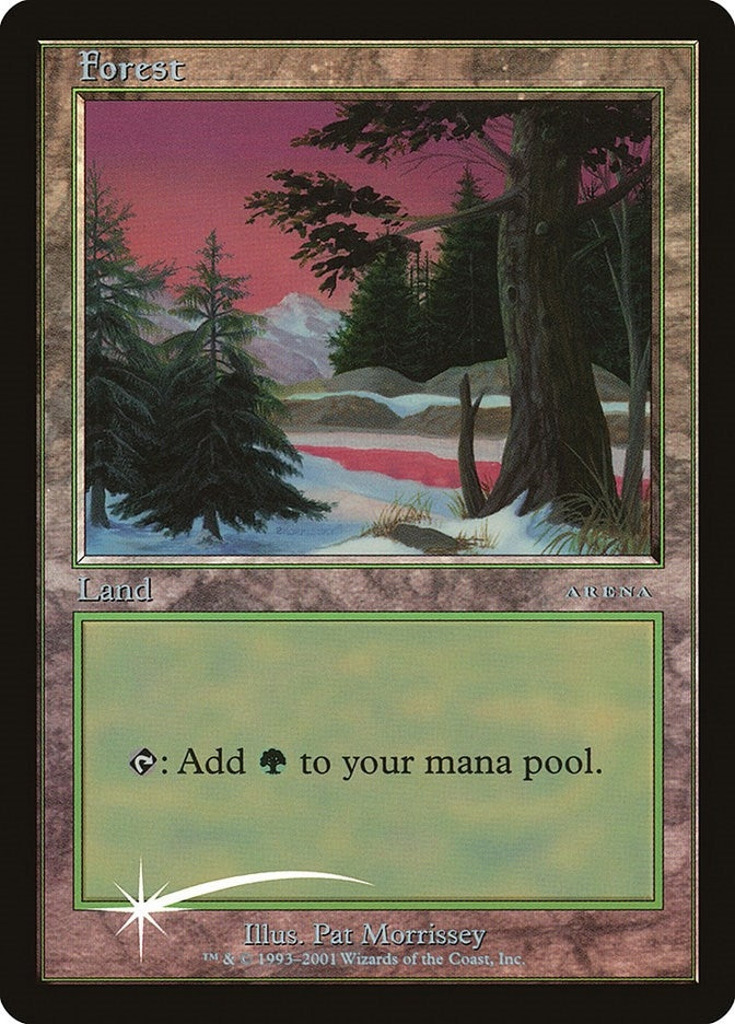 Image for Forest (2001 Ice Age) (Arena Promos) - Magic: The Gathering