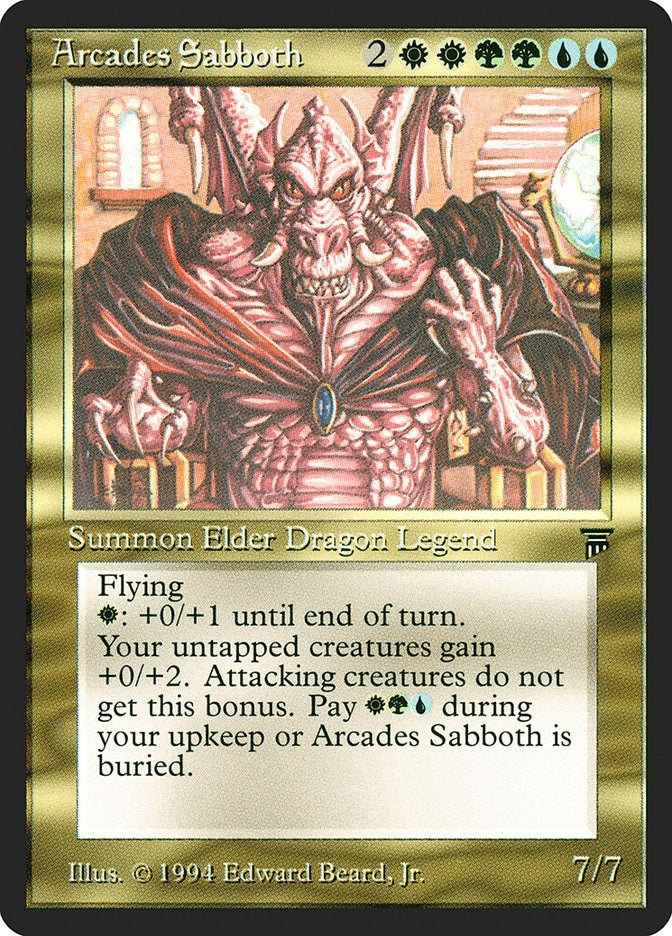 Image for Arcades Sabboth (Legends) - Magic: The Gathering