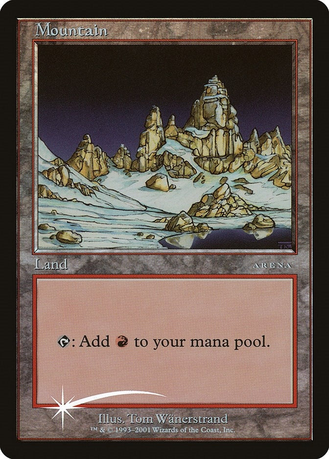 Image for Mountain (2001) (Arena Promos) - Magic: The Gathering