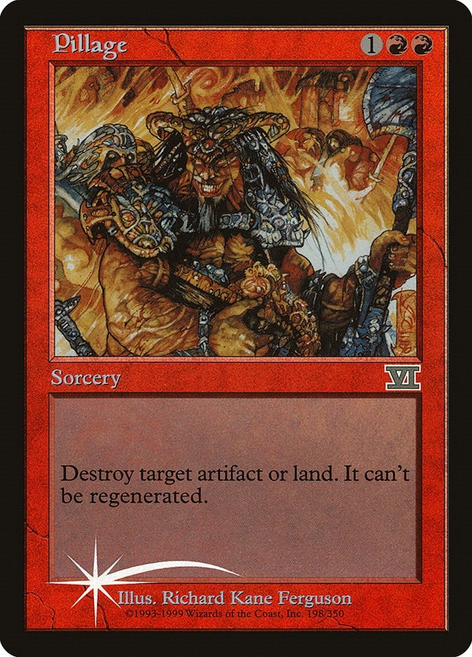 Image for Pillage (Arena Promos) (198) - Magic: The Gathering