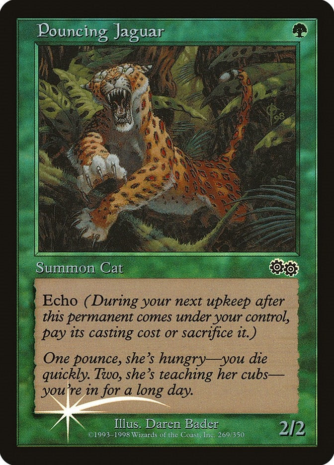Image for Pouncing Jaguar (Arena Promos) (269) - Magic: The Gathering