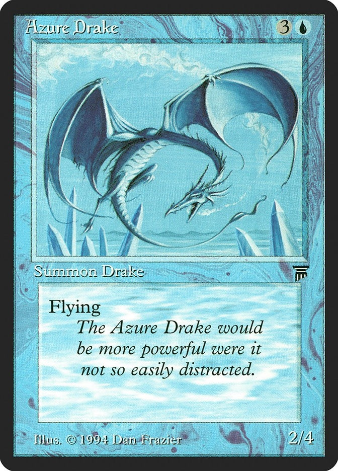 Image for Azure Drake (Legends) - Magic: The Gathering