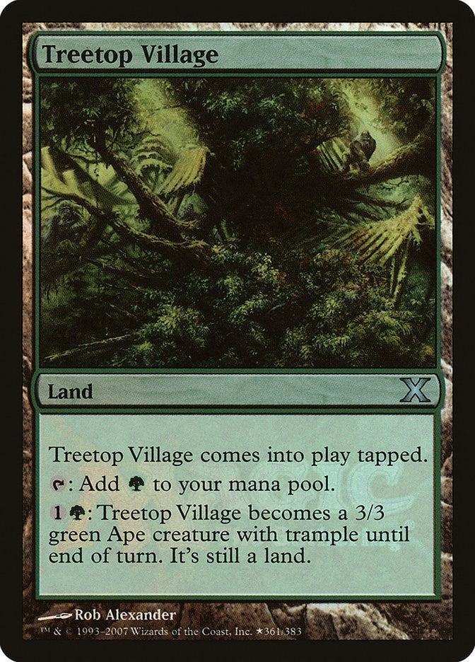 Image for Treetop Village (WPN & Gateway Promos) (2) - Magic: The Gathering