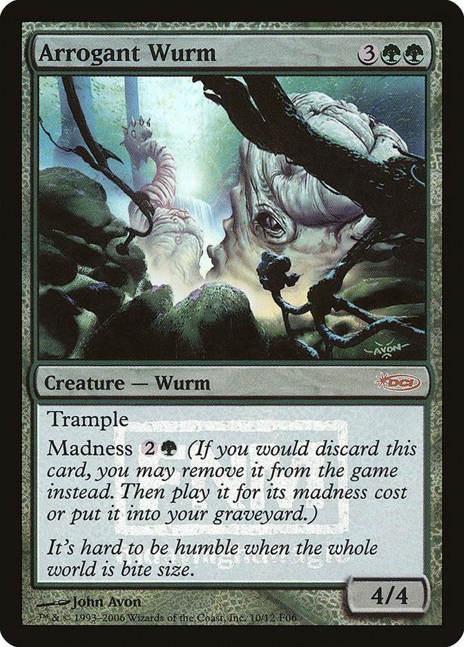 Image for Arrogant Wurm (FNM Promos) (10) - Magic: The Gathering