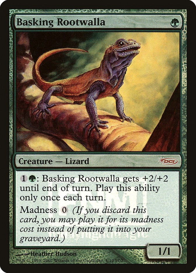 Image for Basking Rootwalla (FNM Promos) (4) - Magic: The Gathering