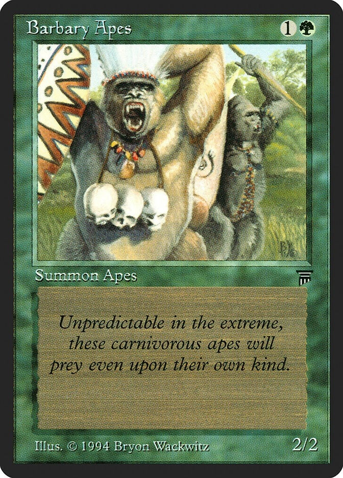 Image for Barbary Apes (Legends) - Magic: The Gathering