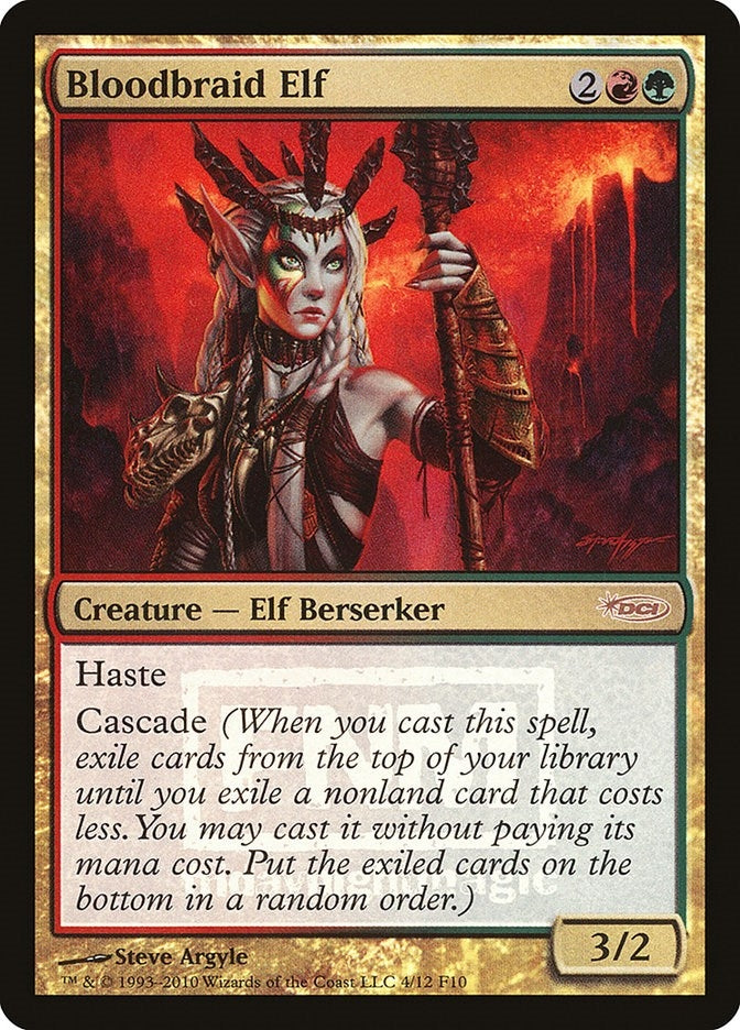 Image for Bloodbraid Elf (FNM Promos) (4) - Magic: The Gathering