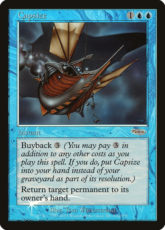 Image for Capsize (FNM Promos) (4) - Magic: The Gathering