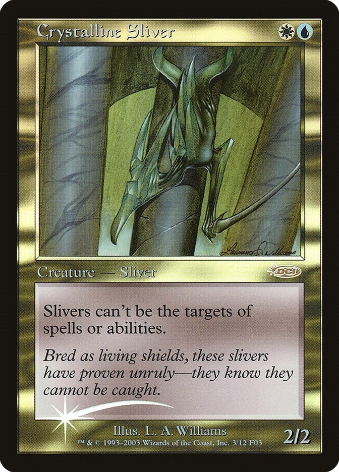 Image for Crystalline Sliver (FNM Promos) (3) - Magic: The Gathering