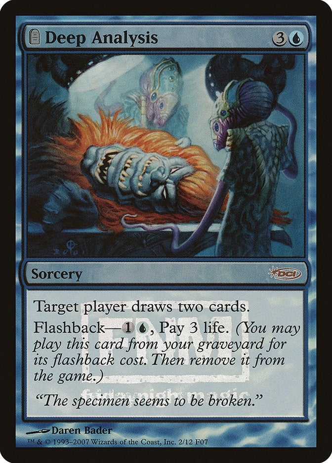 Image for Deep Analysis (FNM Promos) (2) - Magic: The Gathering