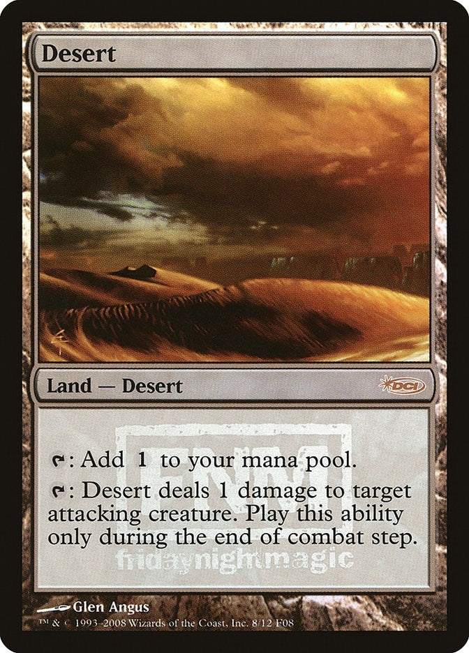 Image for Desert (FNM Promos) (8) - Magic: The Gathering