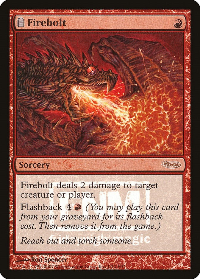 Image for Firebolt (FNM Promos) (1) - Magic: The Gathering