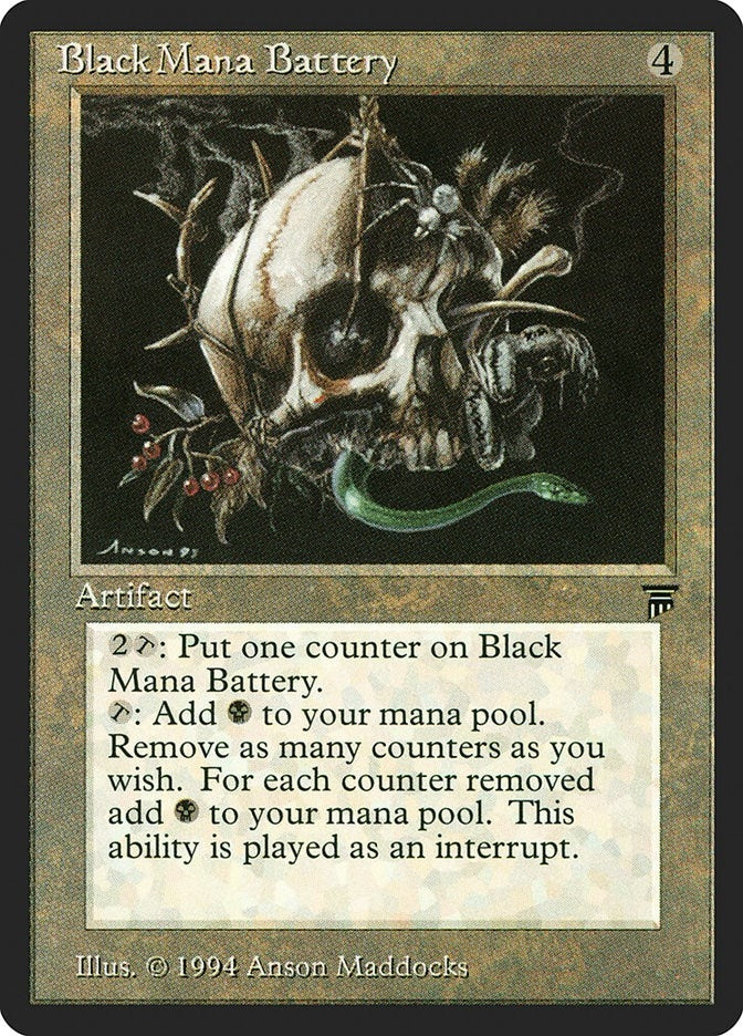 Image for Black Mana Battery (Legends) - Magic: The Gathering