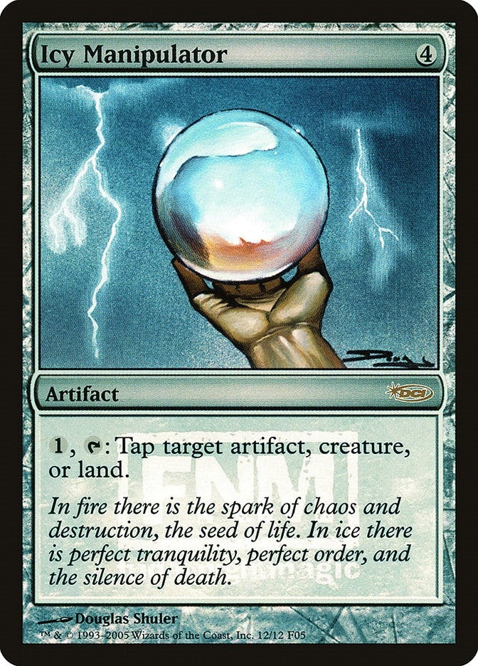 Image for Icy Manipulator (FNM Promos) (12) - Magic: The Gathering