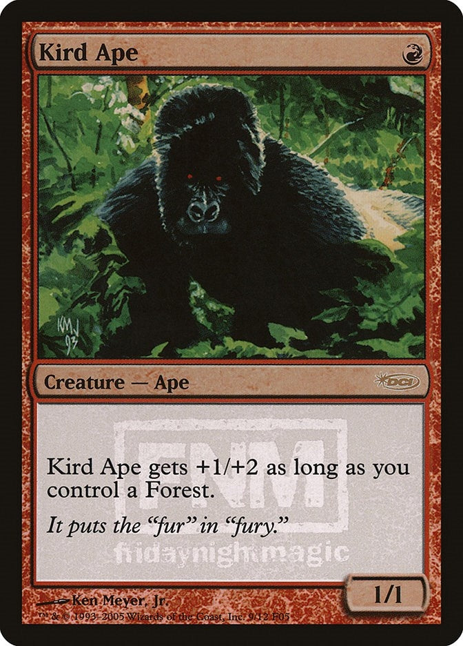Image for Kird Ape (FNM Promos) (9) - Magic: The Gathering