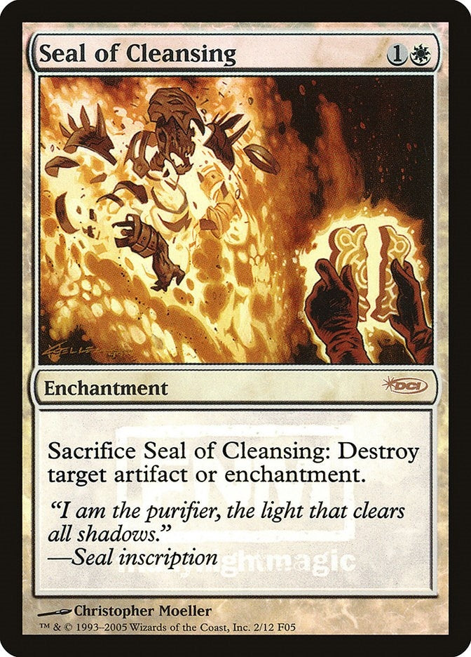 Image for Seal of Cleansing (FNM Promos) (2) - Magic: The Gathering