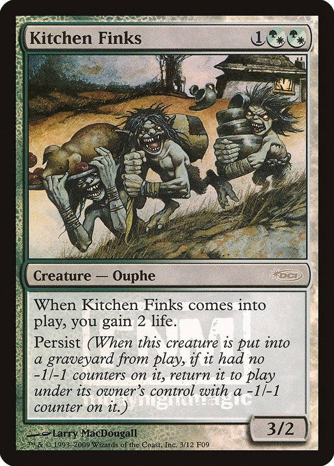 Image for Kitchen Finks (FNM Promos) (3) - Magic: The Gathering