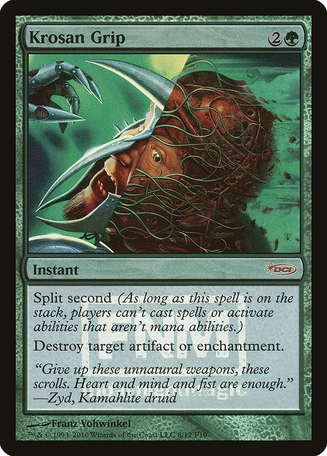 Image for Krosan Grip (FNM Promos) (8) - Magic: The Gathering