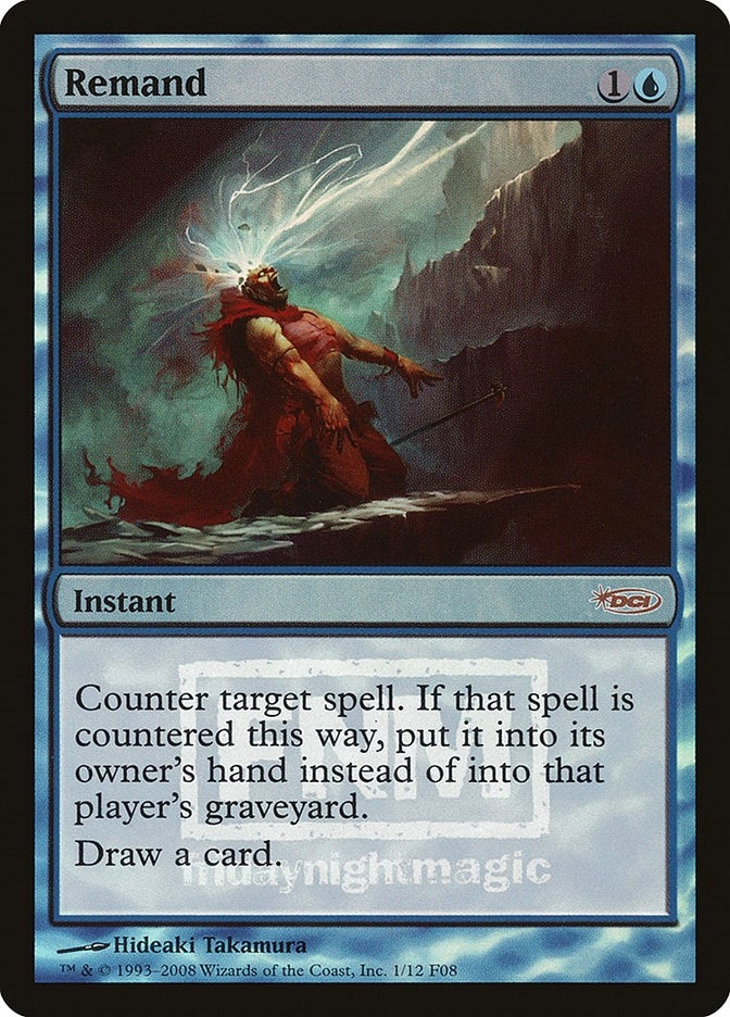 Image for Remand (FNM Promos) (1) - Magic: The Gathering