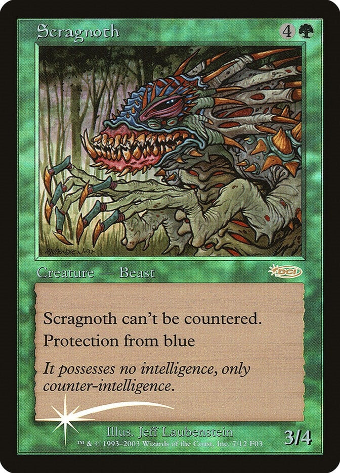 Image for Scragnoth (FNM Promos) (7) - Magic: The Gathering