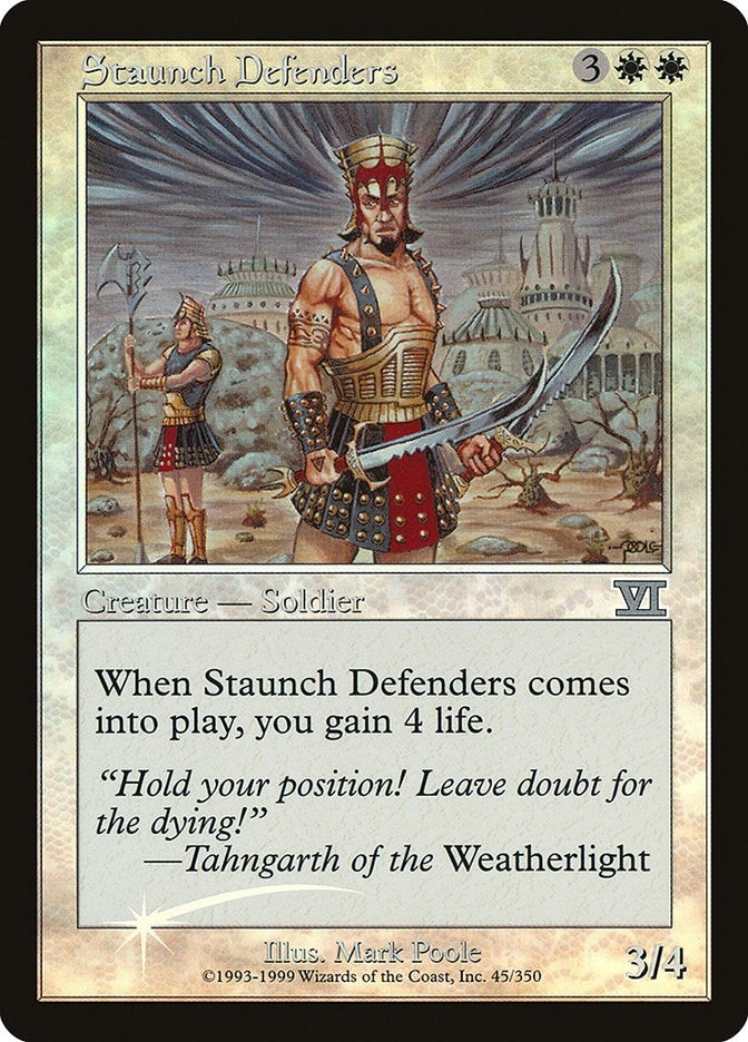 Image for Staunch Defenders (FNM Promos) (45) - Magic: The Gathering