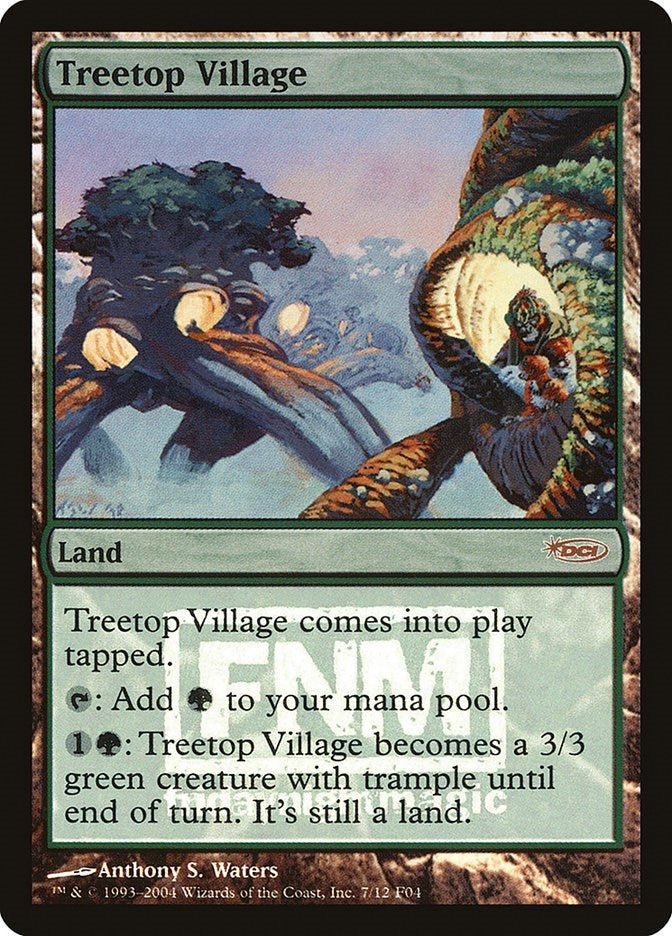 Image for Treetop Village (FNM Promos) (7) - Magic: The Gathering
