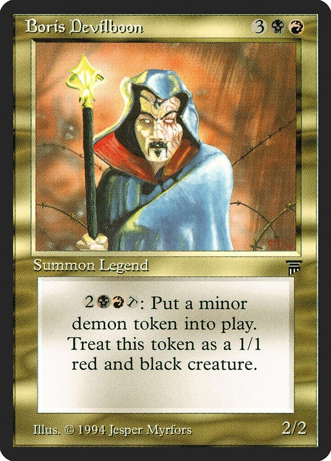Image for Boris Devilboon (Legends) - Magic: The Gathering