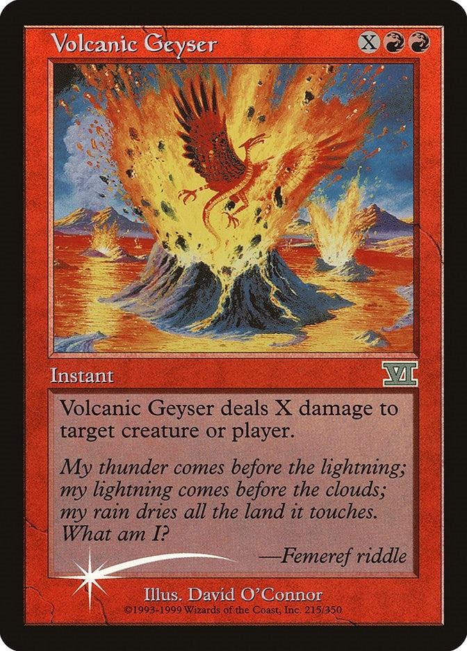Image for Volcanic Geyser (FNM Promos) (215) - Magic: The Gathering