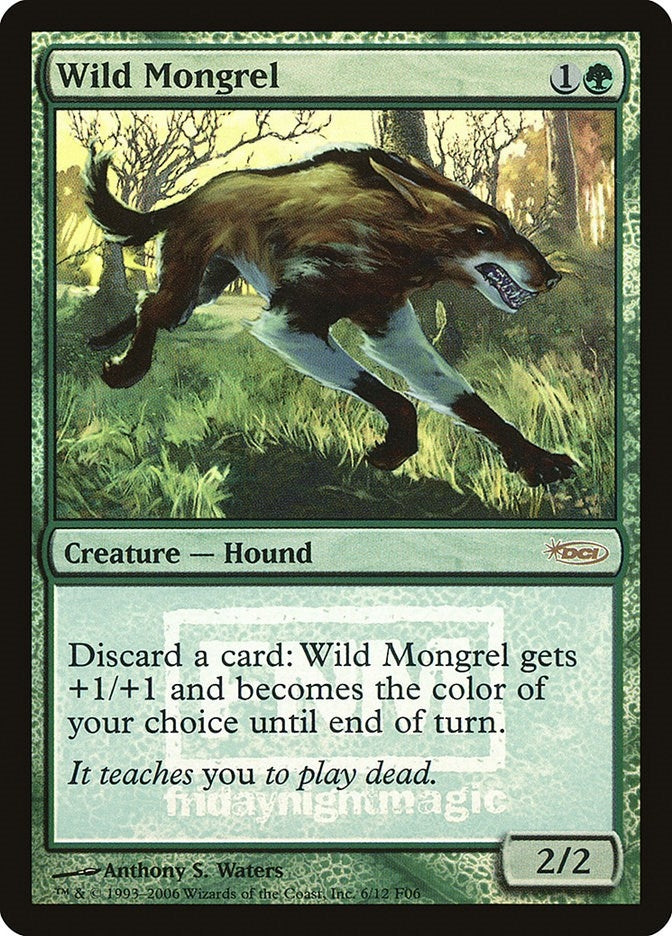 Image for Wild Mongrel (FNM Promos) - Magic: The Gathering