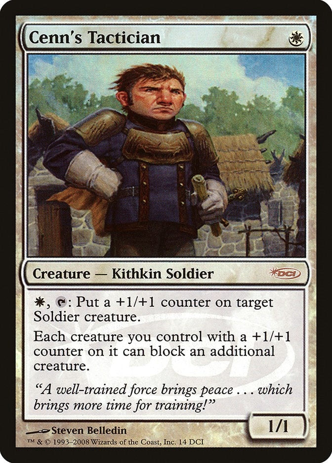 Image for Cenn's Tactician (WPN & Gateway Promos) (14) - Magic: The Gathering