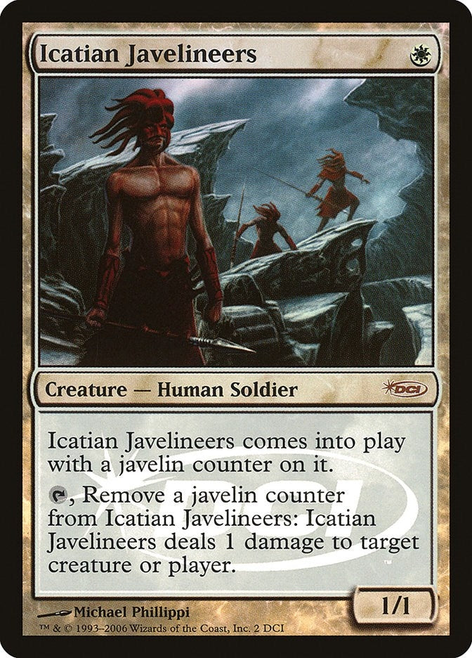 Image for Icatian Javelineers (WPN & Gateway Promos) (2) - Magic: The Gathering