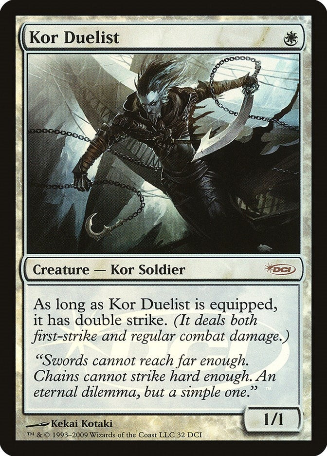 Image for Kor Duelist (WPN & Gateway Promos) (32) - Magic: The Gathering