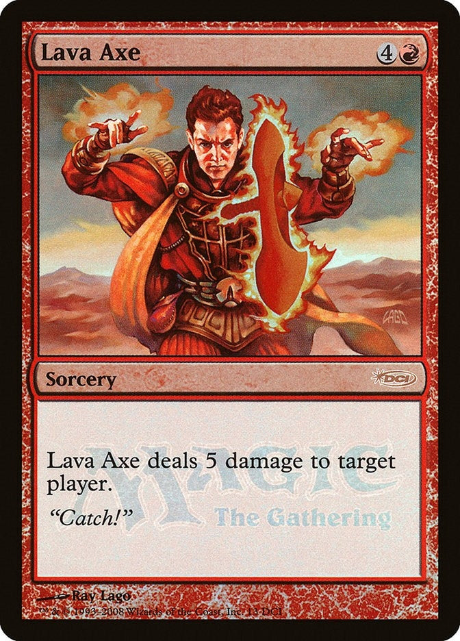 Image for Lava Axe (WPN & Gateway Promos) (13) - Magic: The Gathering