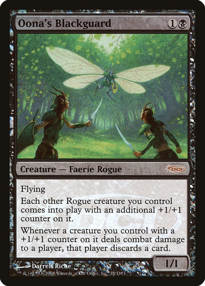 Image for Oona's Blackguard (WPN & Gateway Promos) (15) - Magic: The Gathering