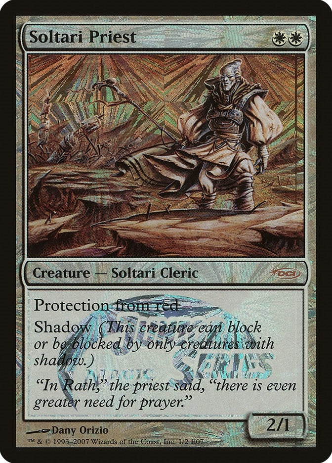 Image for Soltari Priest (Junior Series Europe) (Junior Series Promos) (1) - Magic: The Gathering