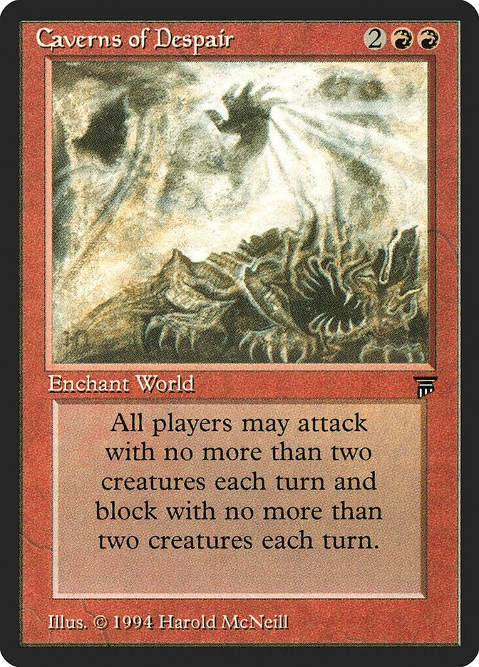 Image for Caverns of Despair (Legends) - Magic: The Gathering