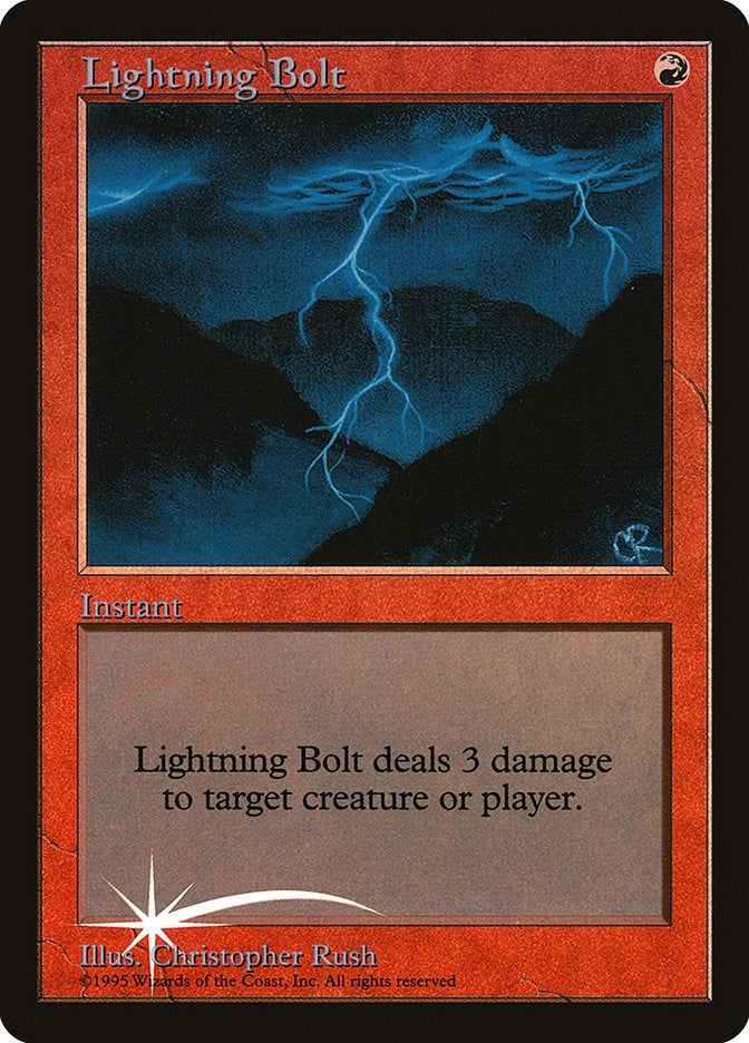 Image for Lightning Bolt (Judge Promos) - Magic: The Gathering