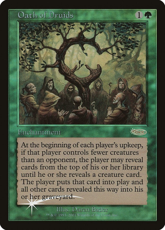 Image for Oath of Druids (Judge Promos) (2) - Magic: The Gathering