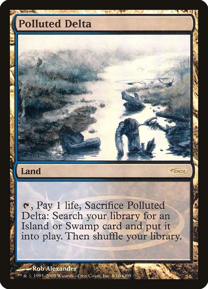 Image for Polluted Delta (Judge Promos) (8) - Magic: The Gathering