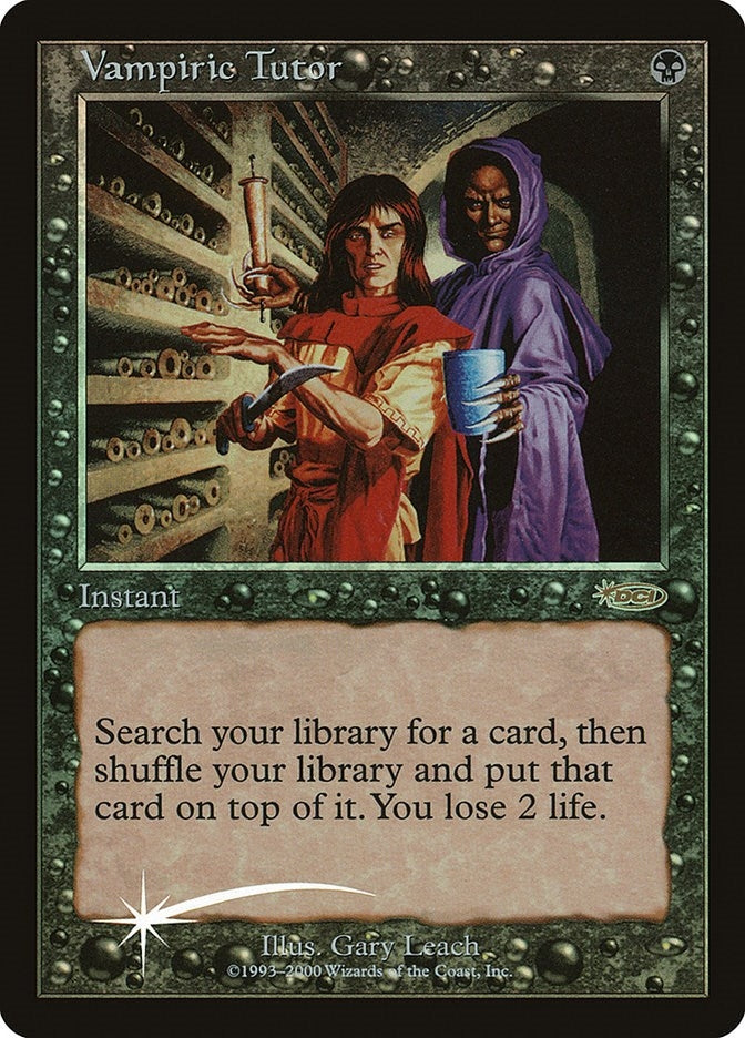 Image for Vampiric Tutor (Judge Promos) (2) - Magic: The Gathering