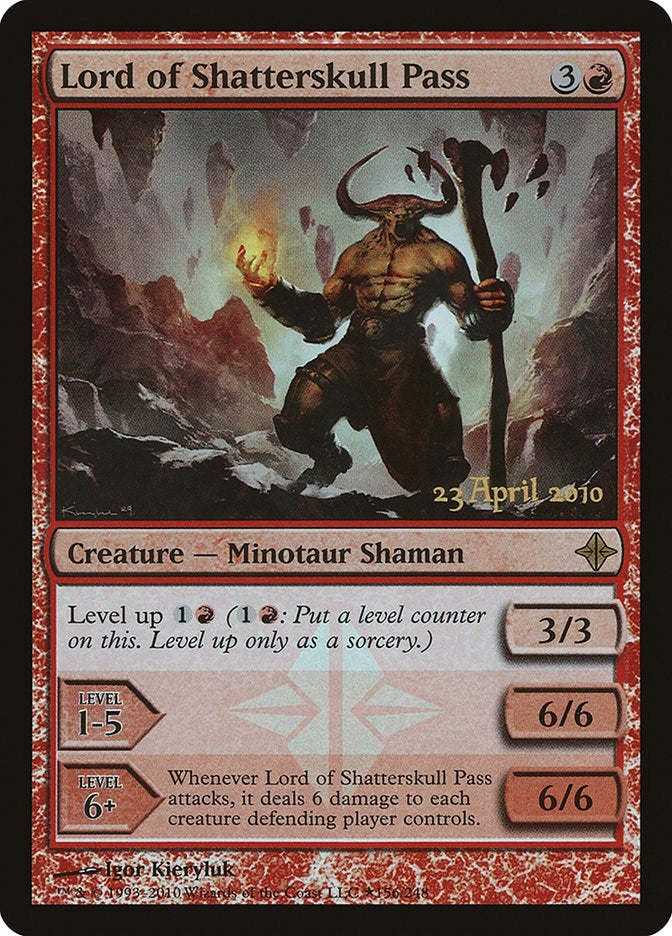 Image for Lord of Shatterskull Pass (Launch Party & Release Event Promos) (156) - Magic: The Gathering