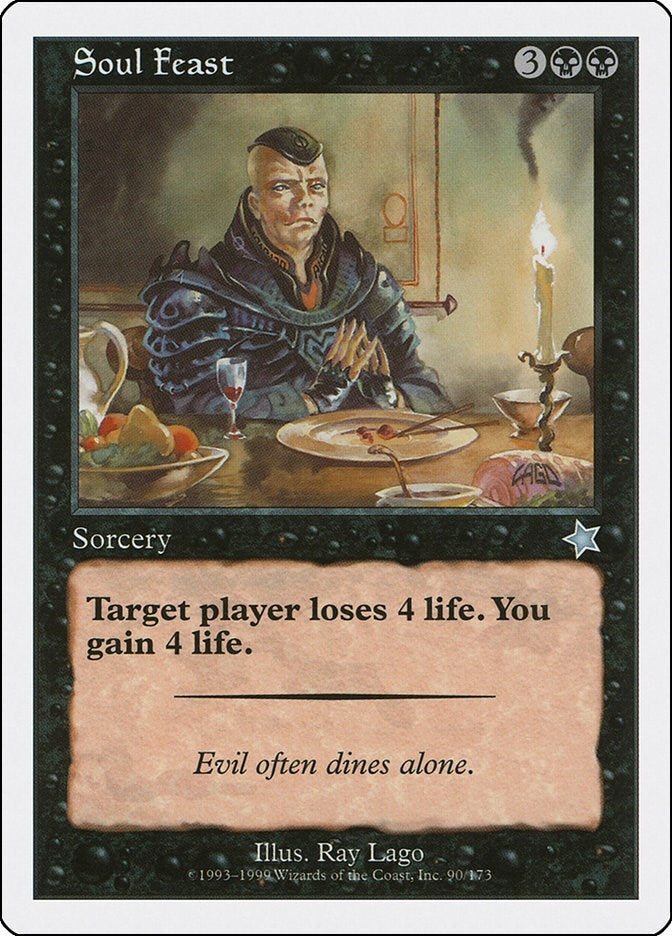 Image for Soul Feast (Starter 1999) (90) - Magic: The Gathering