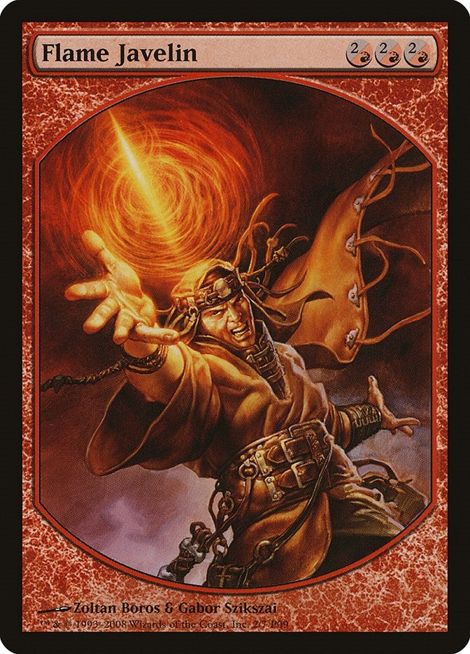 Image for Flame Javelin (Magic Player Rewards) (2) - Magic: The Gathering