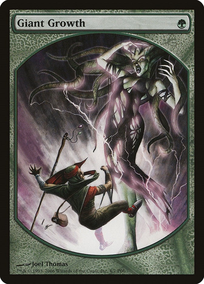 Image for Giant Growth (Magic Player Rewards) (4) - Magic: The Gathering