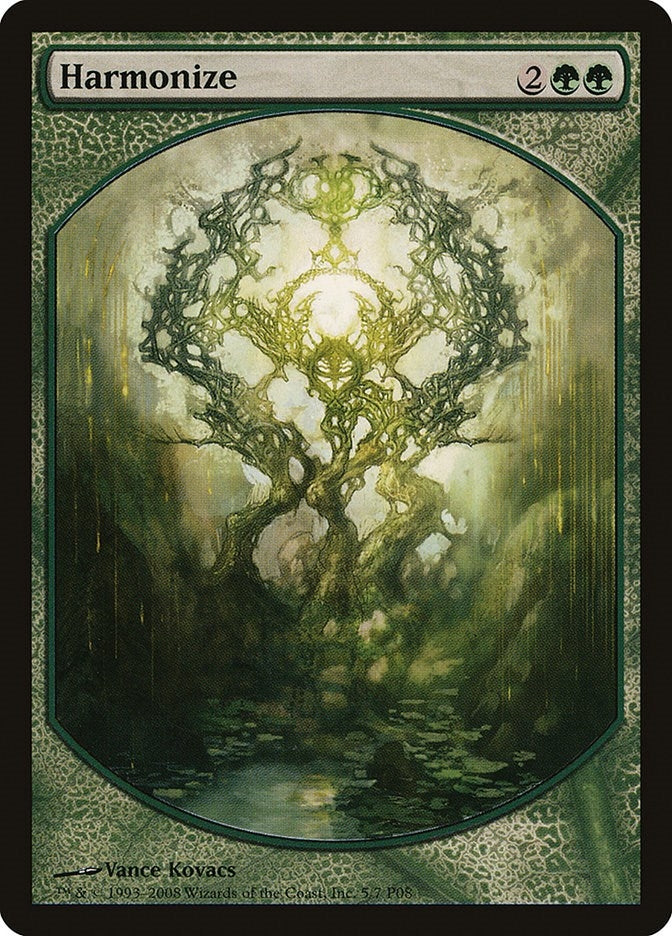 Image for Harmonize (Magic Player Rewards) (5) - Magic: The Gathering