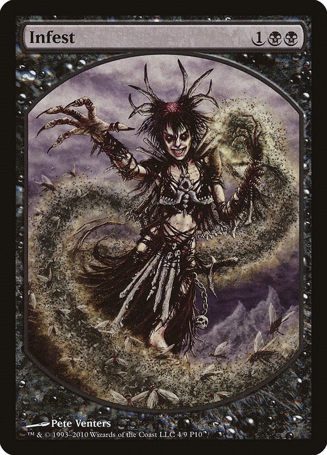 Image for Infest (Magic Player Rewards) (4) - Magic: The Gathering