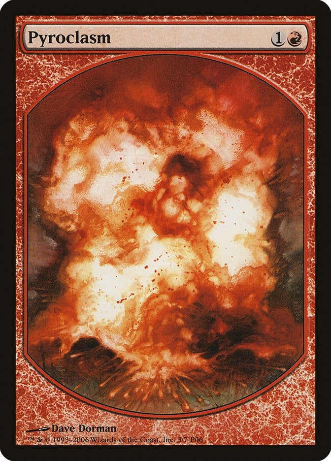 Image for Pyroclasm (Magic Player Rewards) (3) - Magic: The Gathering