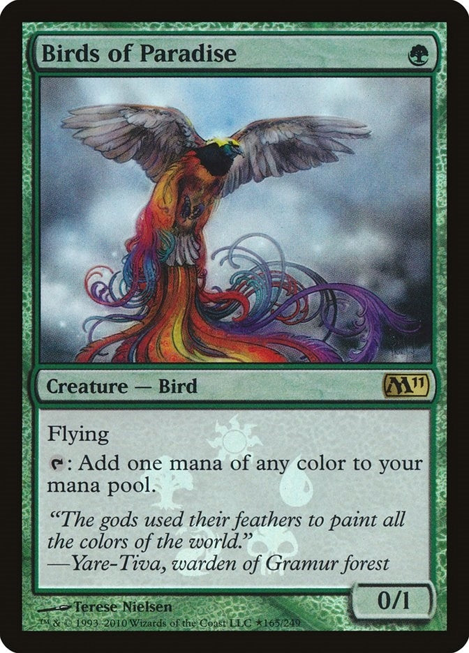 Image for Birds of Paradise (Buy-A-Box Promos) (165) - Magic: The Gathering