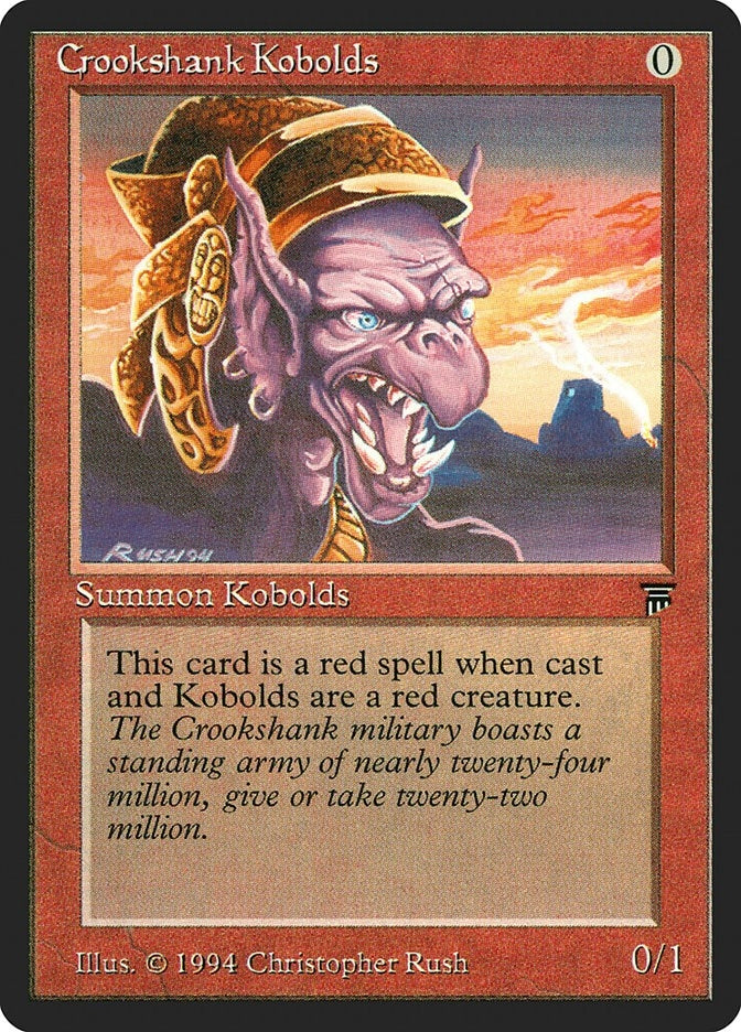 Image for Crookshank Kobolds (Legends) - Magic: The Gathering