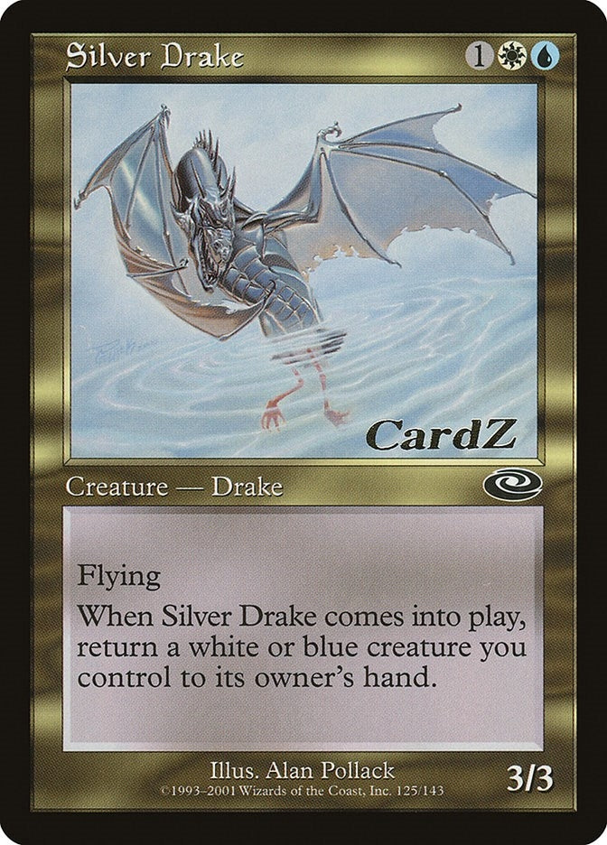 Image for Silver Drake (Media Promos) (125) - Magic: The Gathering